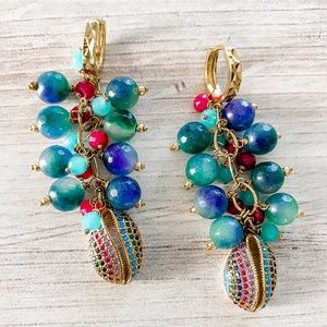 Georgia James Jewels "Lydia" Gemstone Earrings